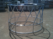 round hay bale ring