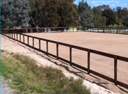 horse fencing arena